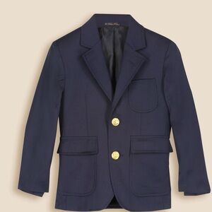 Brooks Brothers Boys Navy Blazer with Gold Buttons